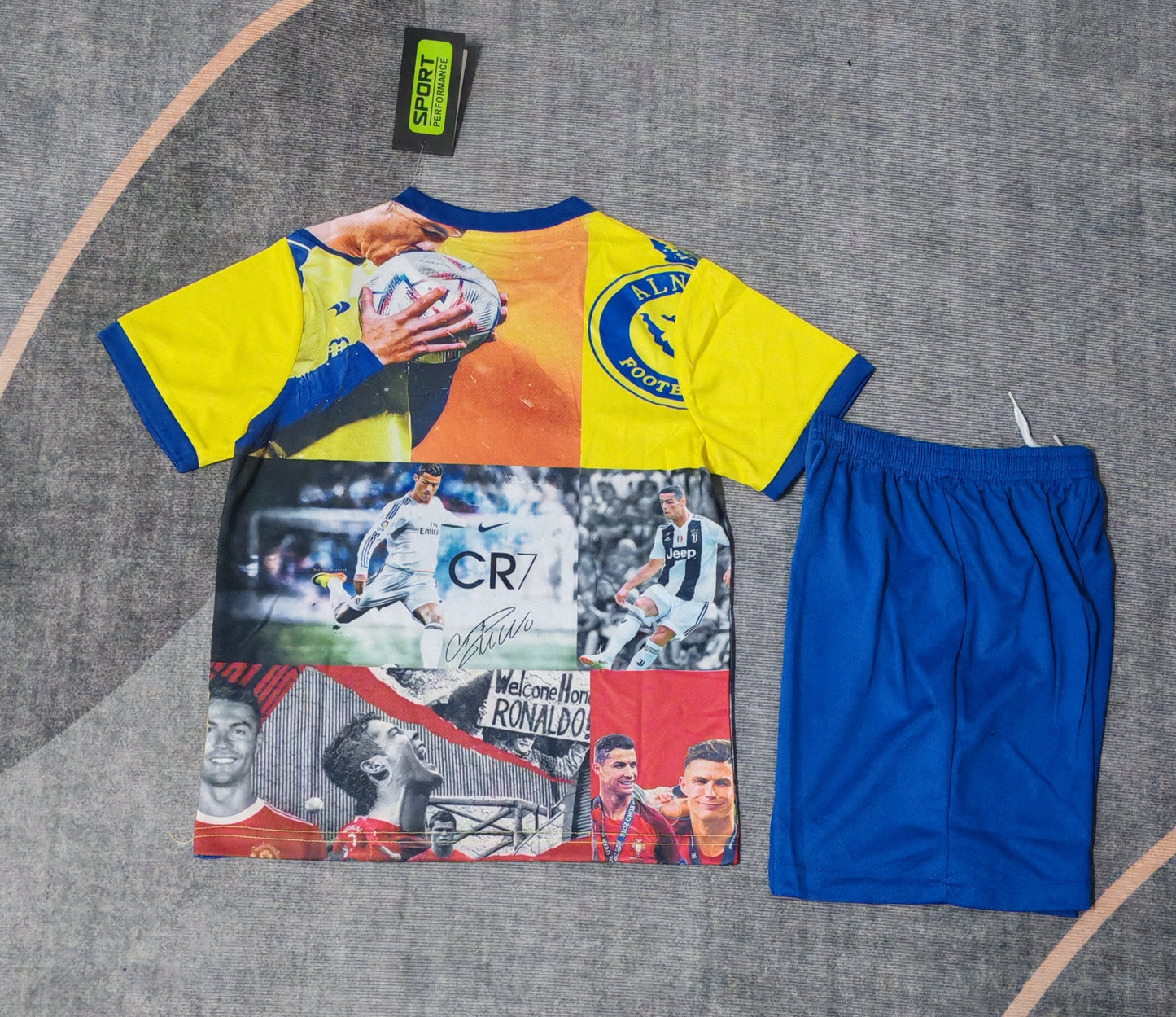 Kit Infantil Edição CR7 Carreira 25/26 - Colorido