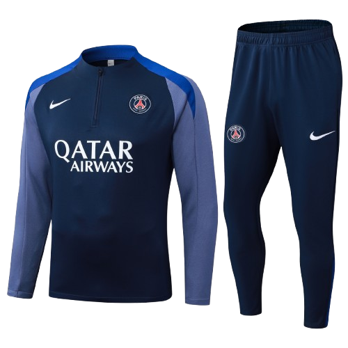 Kit Treino Agasalho + Calça PSG - Azul