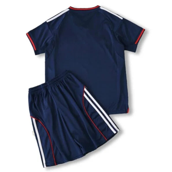 Kit Infantil Lyon Away 25/26 - Azul Escuro