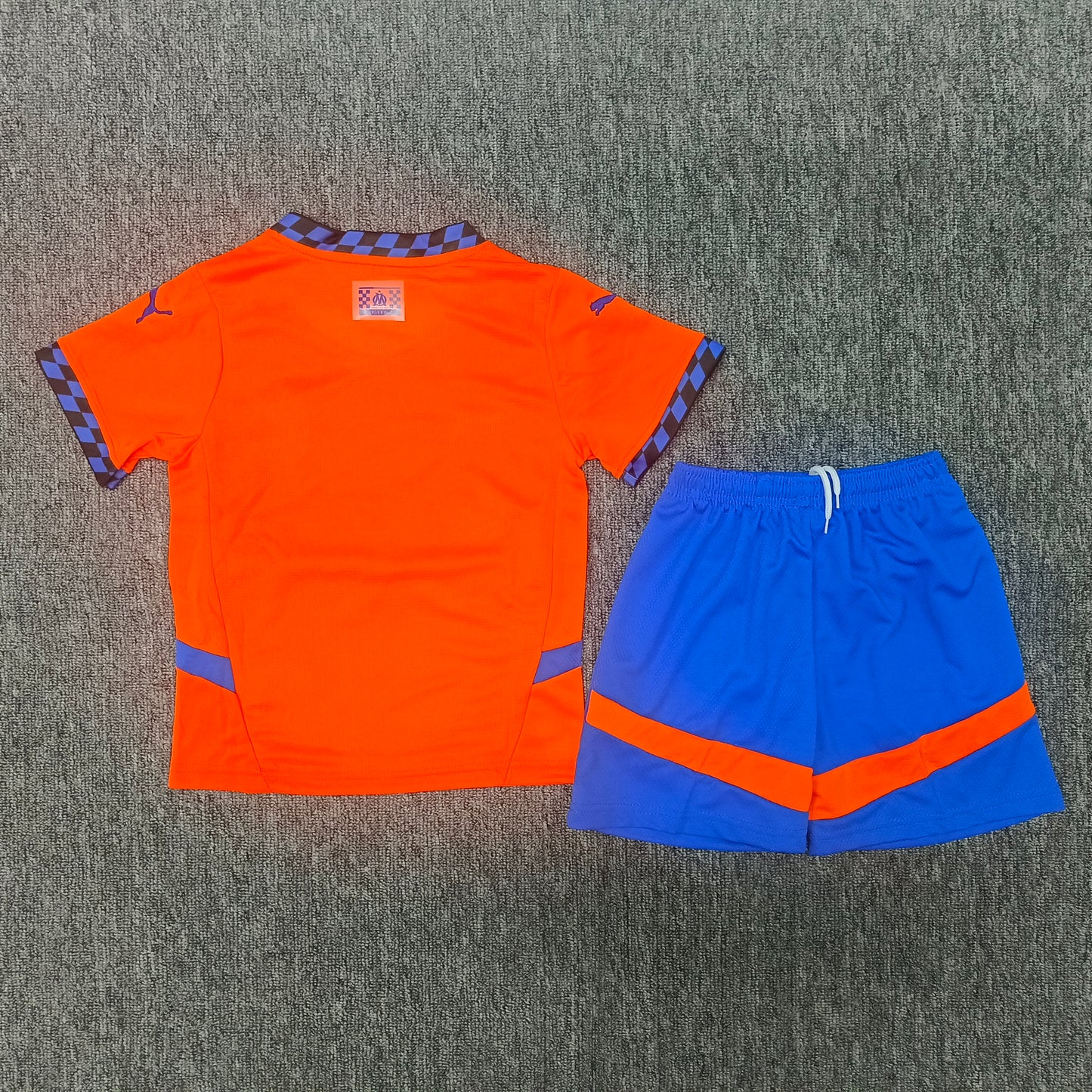 Kit Infantil Olympique De Marseille Third 24/25 . - Laranja