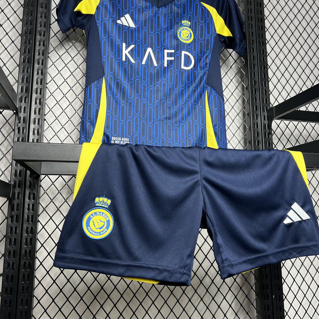 Kit Infantil Al Nassr Away 24/25 - Azul