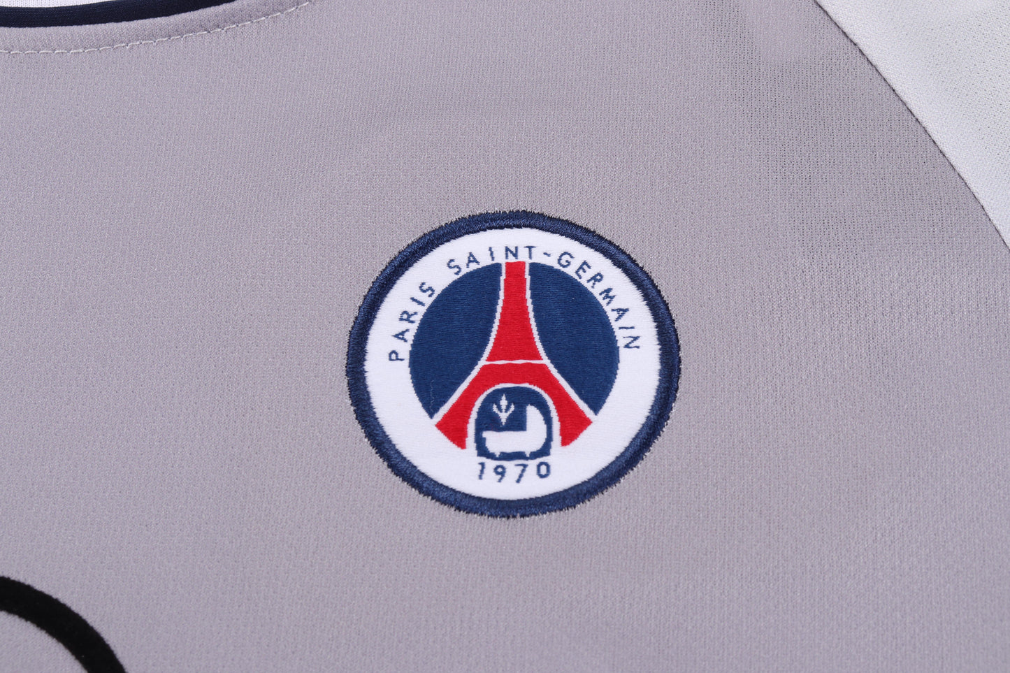 Kit Infantil Psg Away Retrô 01/02 - Cinza