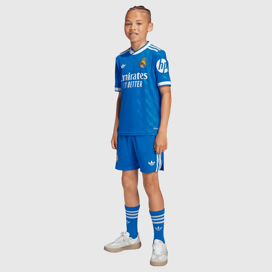 Kit Infantil Real Madrid Third 25/26 -Azul