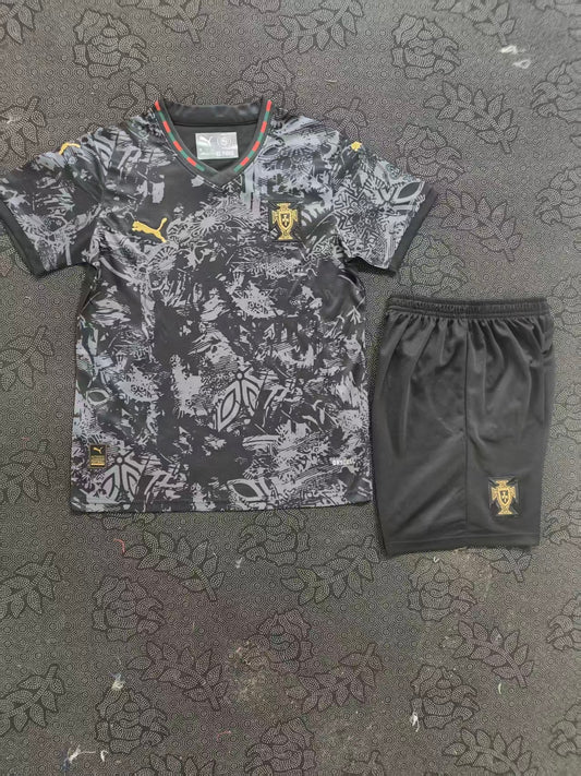 Kit Infantil Portugal Edição Especial 26/27 - Cinza