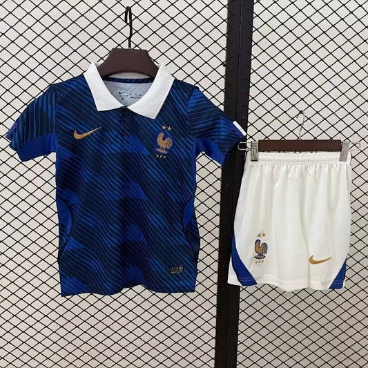 Kit Infantil França Home 26/27 -Azul