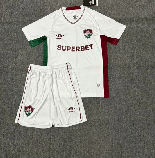 Kit Infantil Fluminense Away 25/26 - Branco