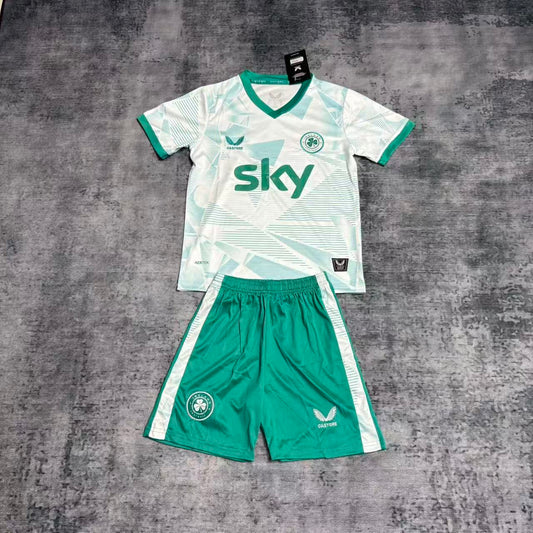 Kit Infantil  Irlanda Away 25/26 Castore -Verde Claro