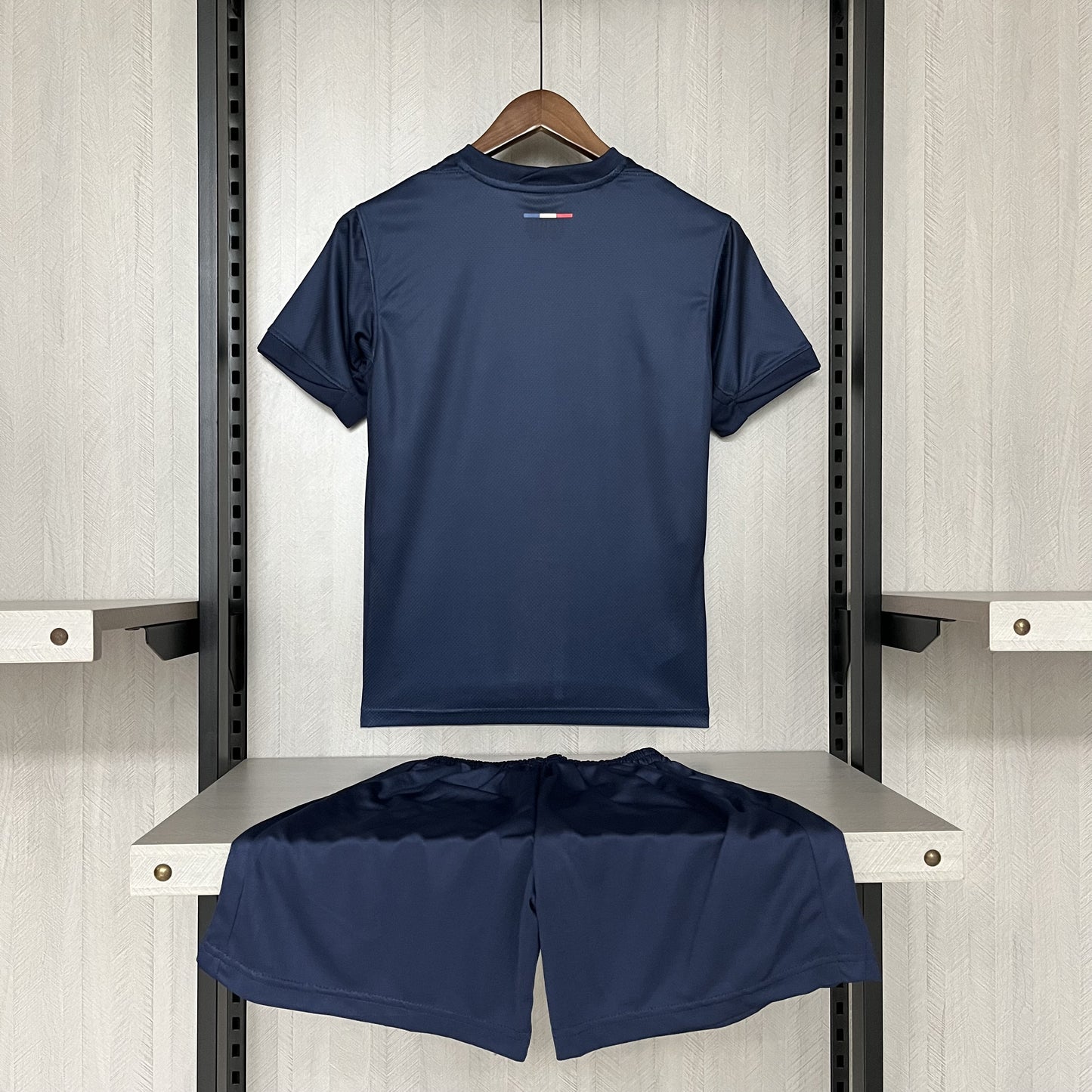 Kit Infantil PSG Home 24/25 . - Azul e Vermelho