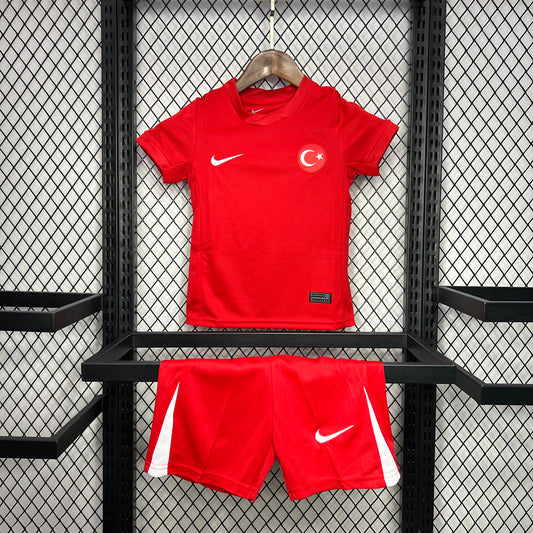 Kit Infantil Turquia Home 24/25 -Vermelho