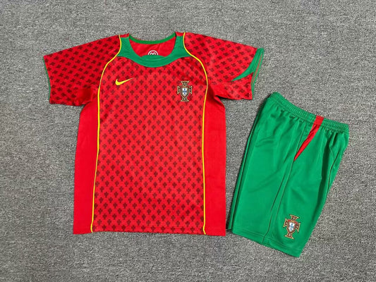 Kit Infantil Portugal Home Retrô 03/04 - Vermelho