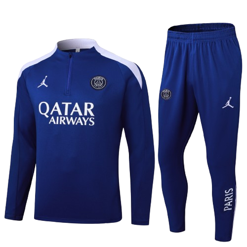 Kit Treino Agasalho + Calça PSG  - Azul