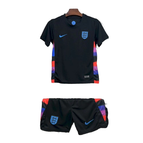 Kit Infantil Inglaterra Away 25/26 - Preto