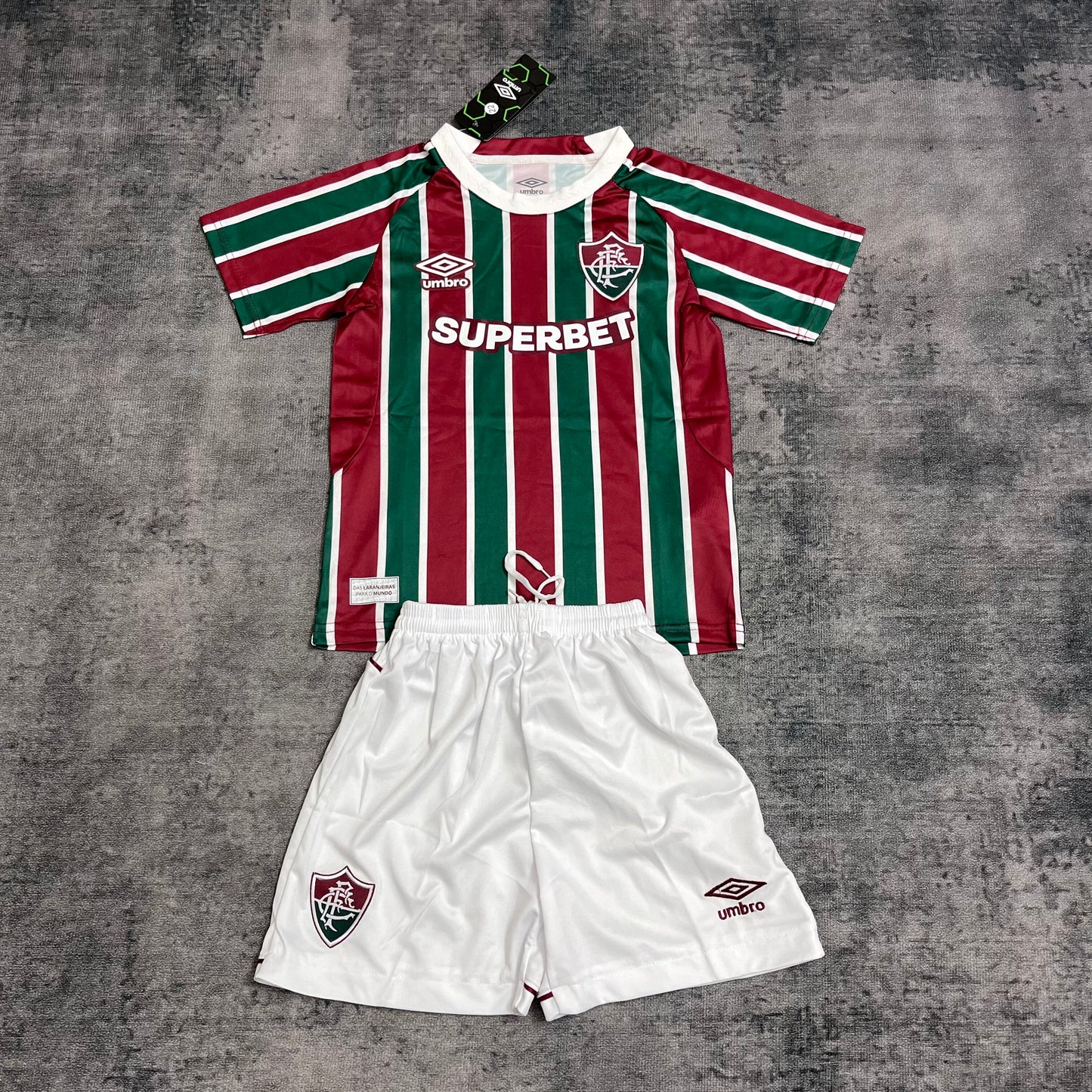 Kit Infantil Fluminense Home 25/26 - Tricolor