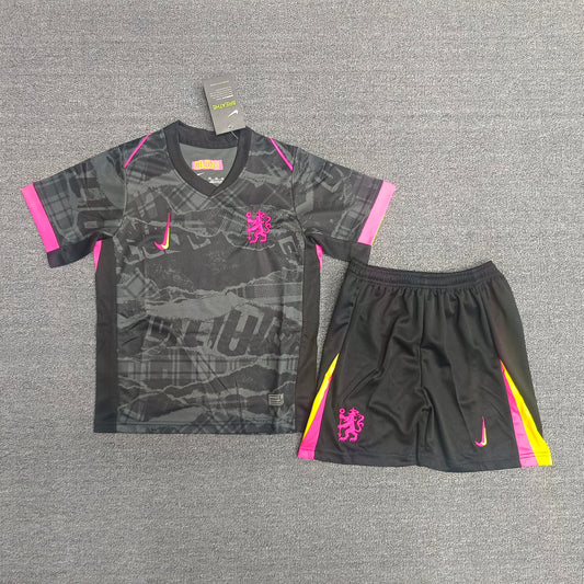 Kit Infantil Liverpool Goleiro 24/25 - Cinza