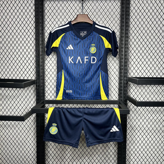 Kit Infantil Al Nassr Away 24/25 - Azul