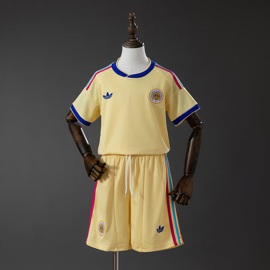 Kit Infantil Curaçao Away 26/27 - Amarela