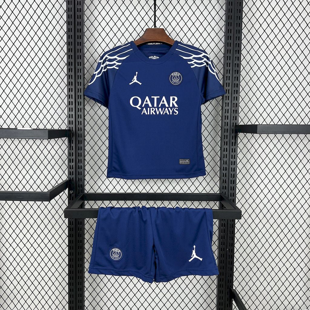 Kit Infantil PSG Fourth 24/25 . - Azul