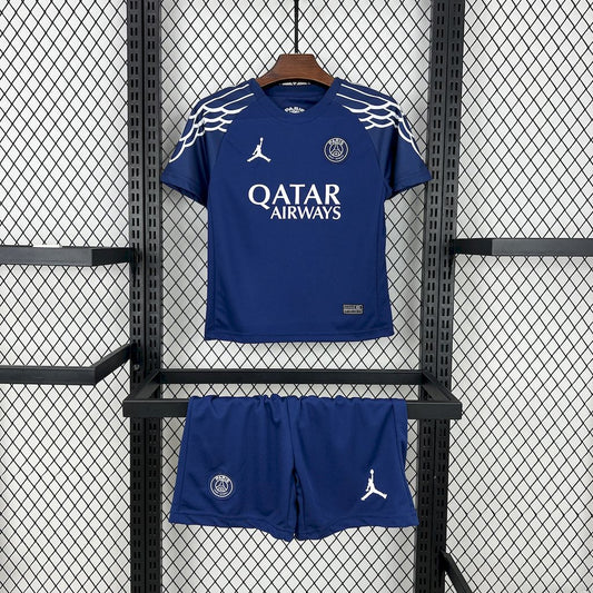 Kit Infantil PSG Fourth 24/25 . - Azul