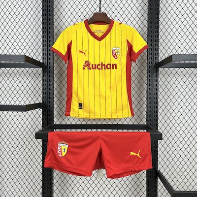 Kit Infantil RC LENS Home 25/26 - Amarelo e Laranja