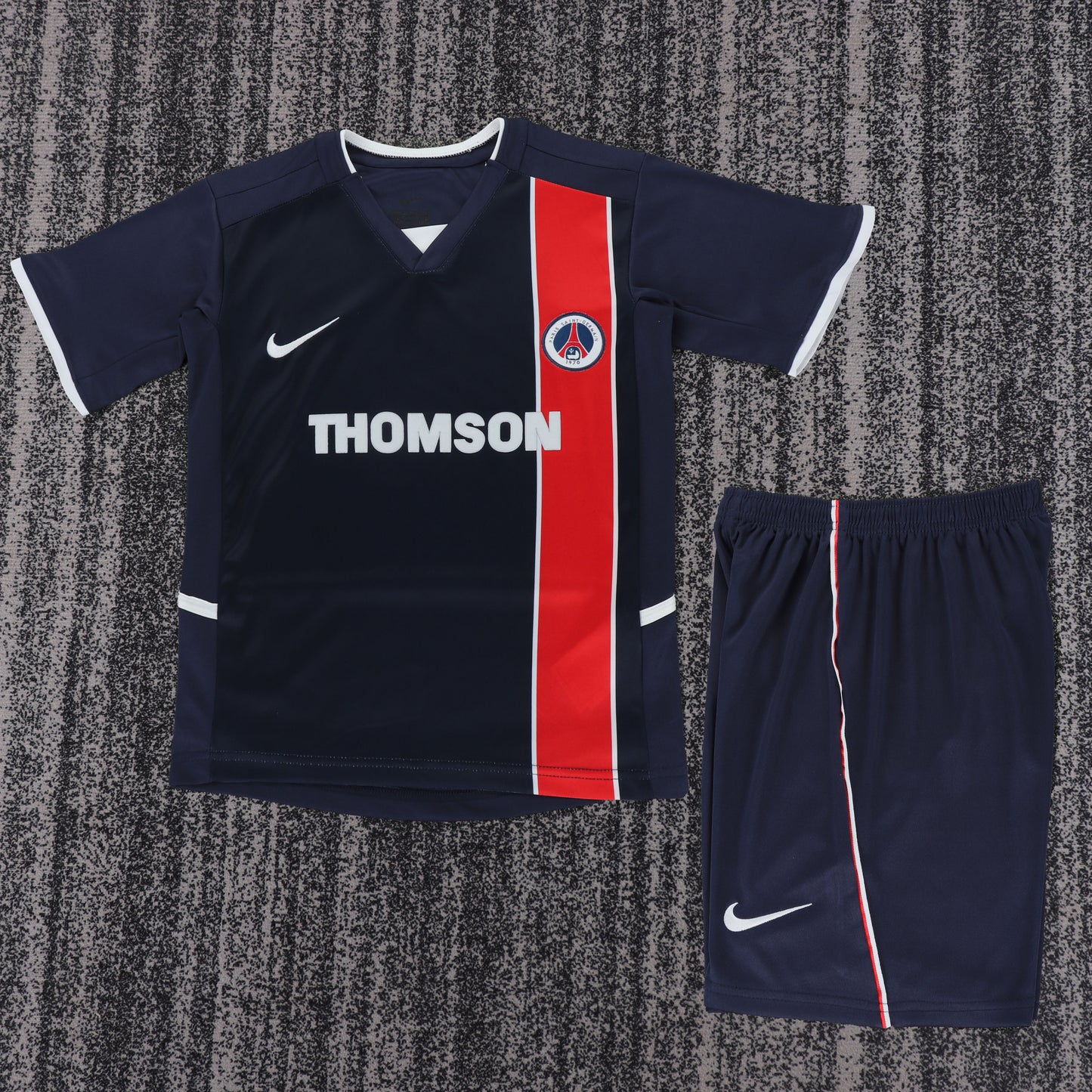 Kit Infantil Psg Home Retrô 02/03 - Azul Escuro