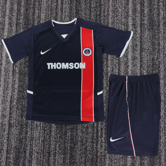 Kit Infantil Psg Home Retrô 02/03 - Azul Escuro
