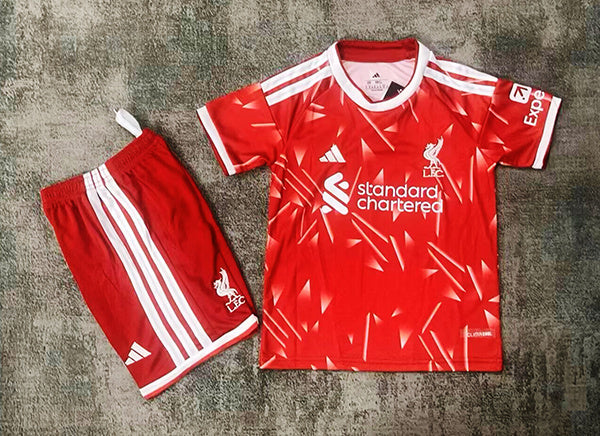 Kit Infantil Liverpool Home 26/27  - Vermelho