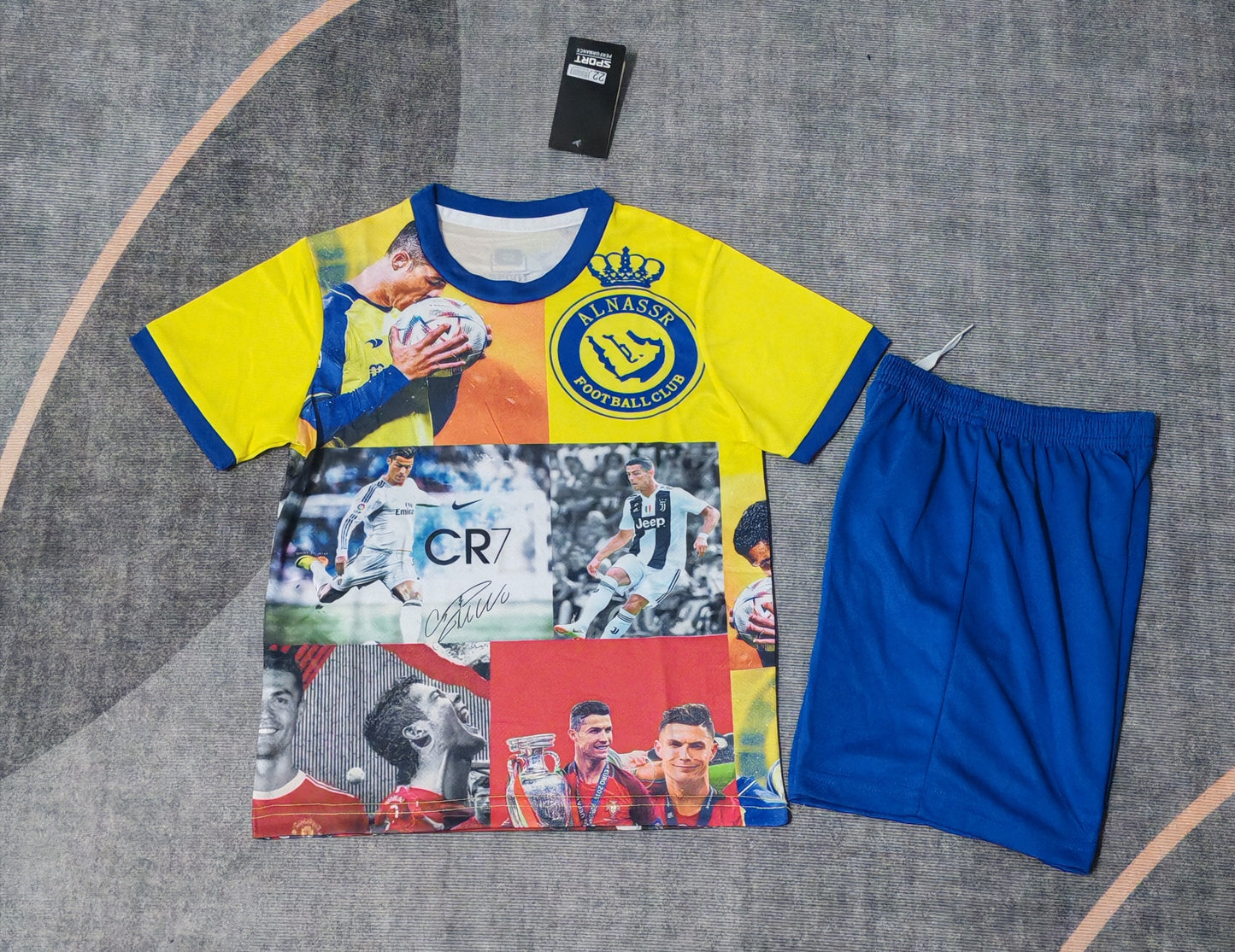 Kit Infantil Edição CR7 Carreira 25/26  - Colorido