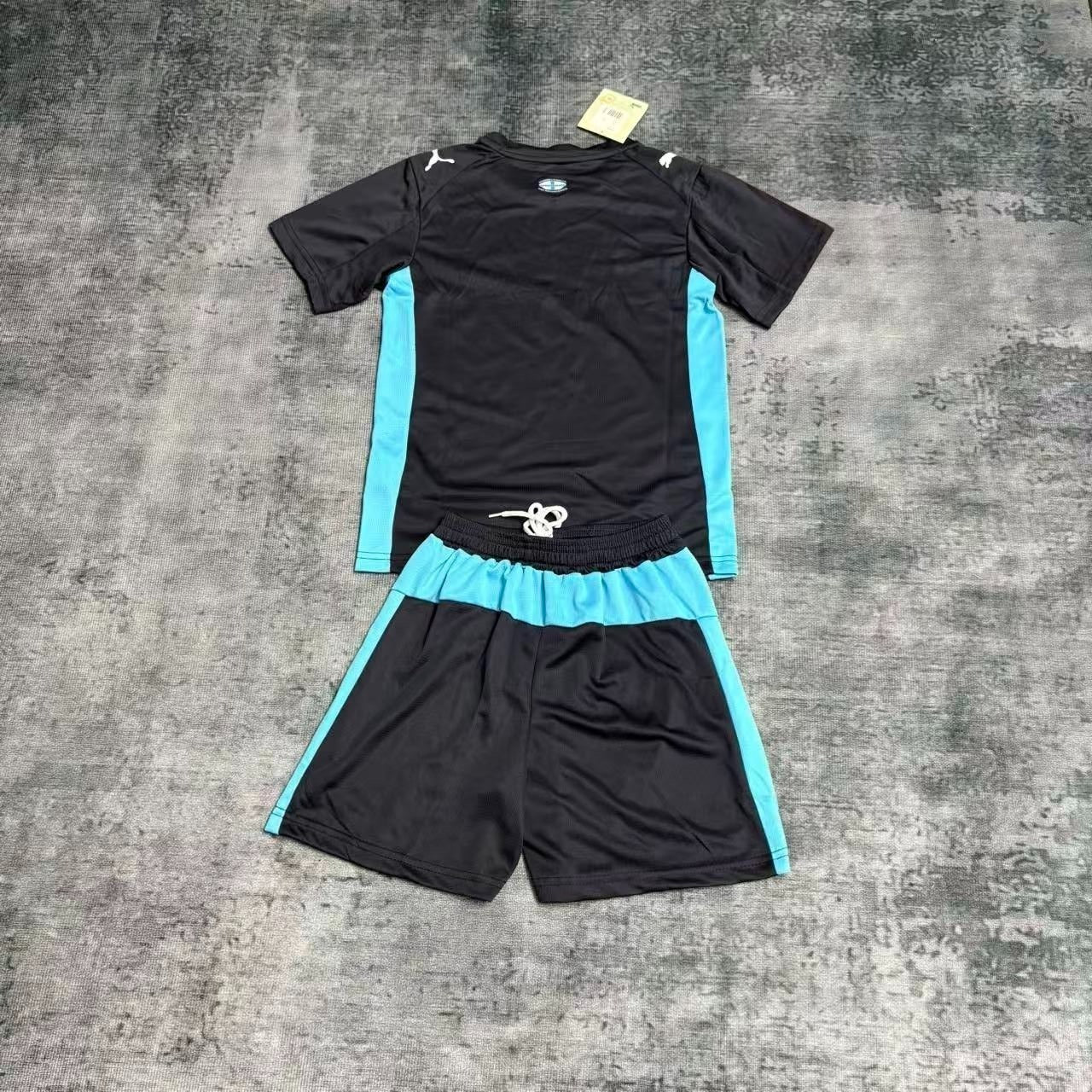 Kit Infantil Olympique De Marseille Away 25/26 . - Azul Escuro