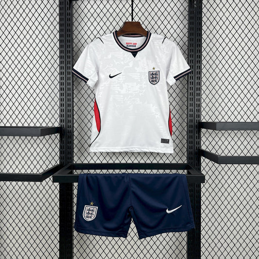 Kit Infantil Inglaterra Home 26/27 - Branco