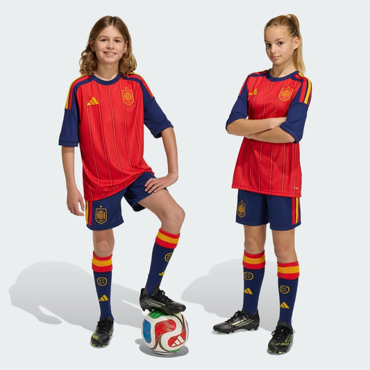 Kit Infantil Espanha Home 26/27 - Vermelho