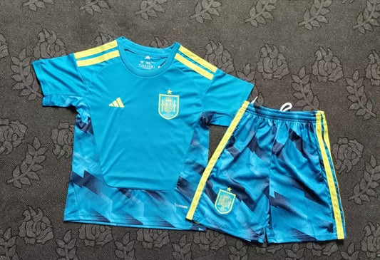 Kit Infantil Espanha Goleiro 26/27 - Azul