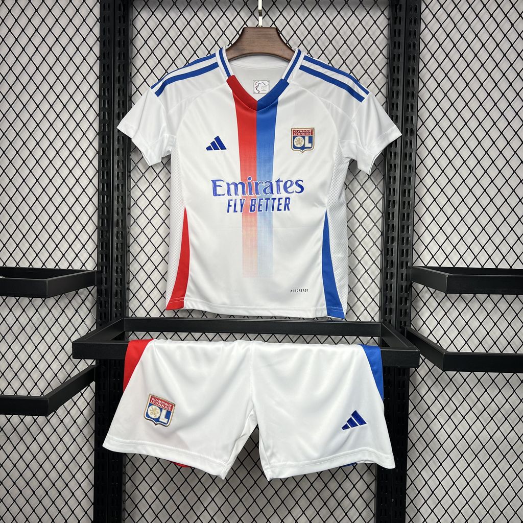 Kit Infantil Lyon Home 24/25 - Branco