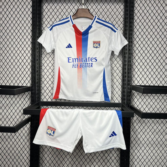 Kit Infantil Lyon Home 24/25 - Branco
