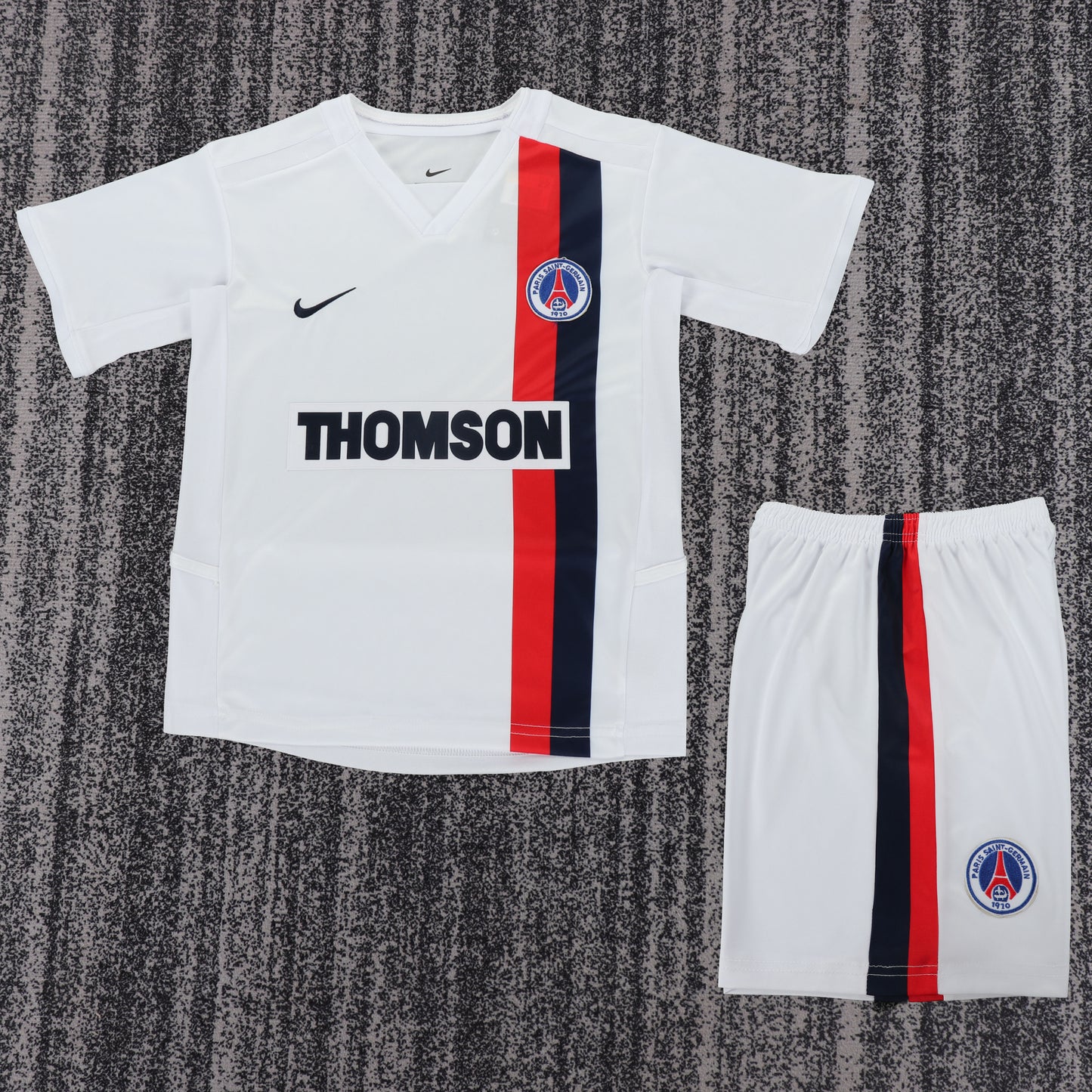 Kit Infantil Psg Away Retrô 02/03 - Branca