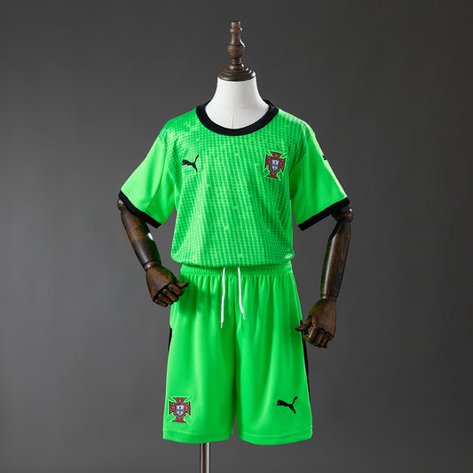 Kit Infantil Portugal Goleiro 26/27 - Verde
