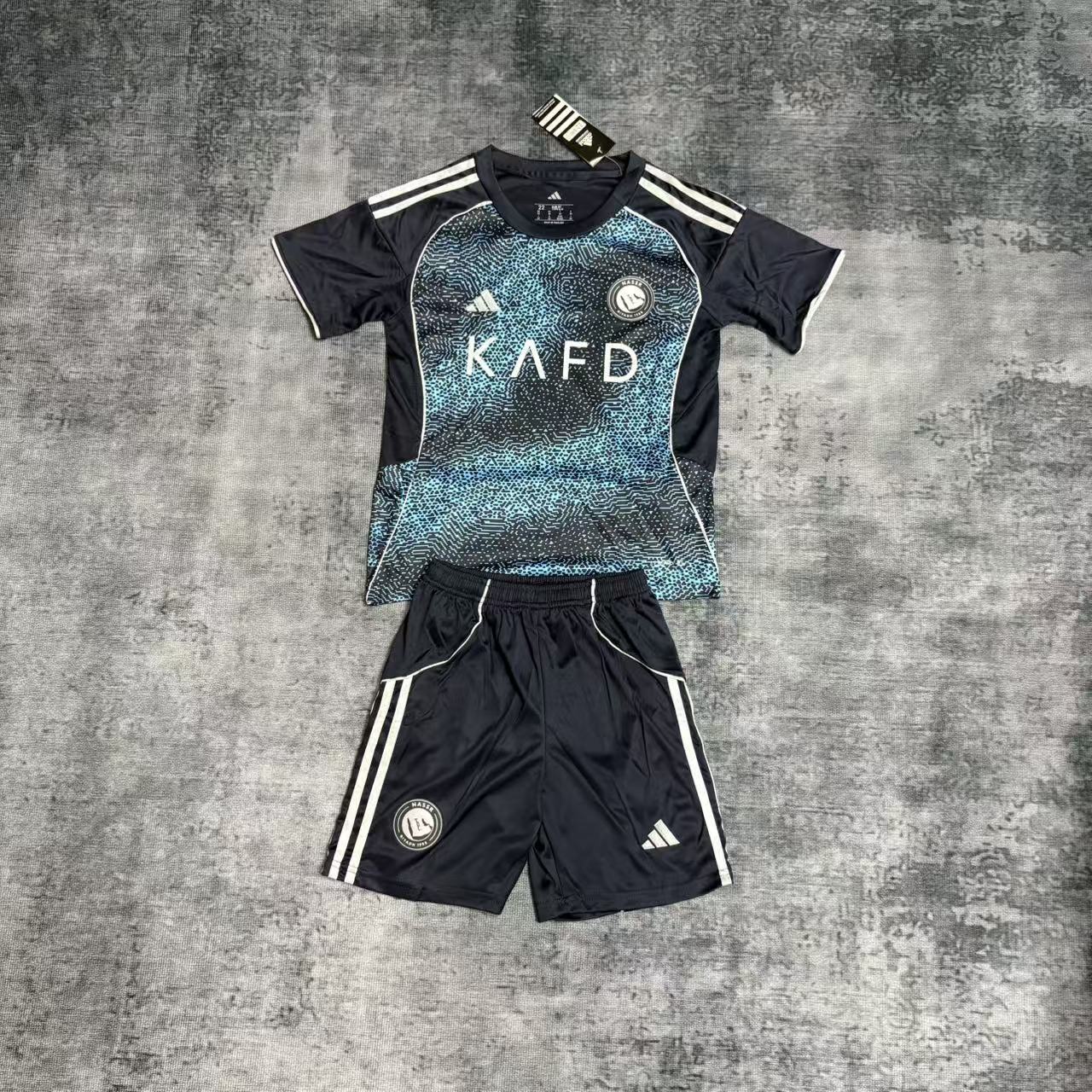 Kit Infantil Al Nassr Away 25/26 -Azul Marinho
