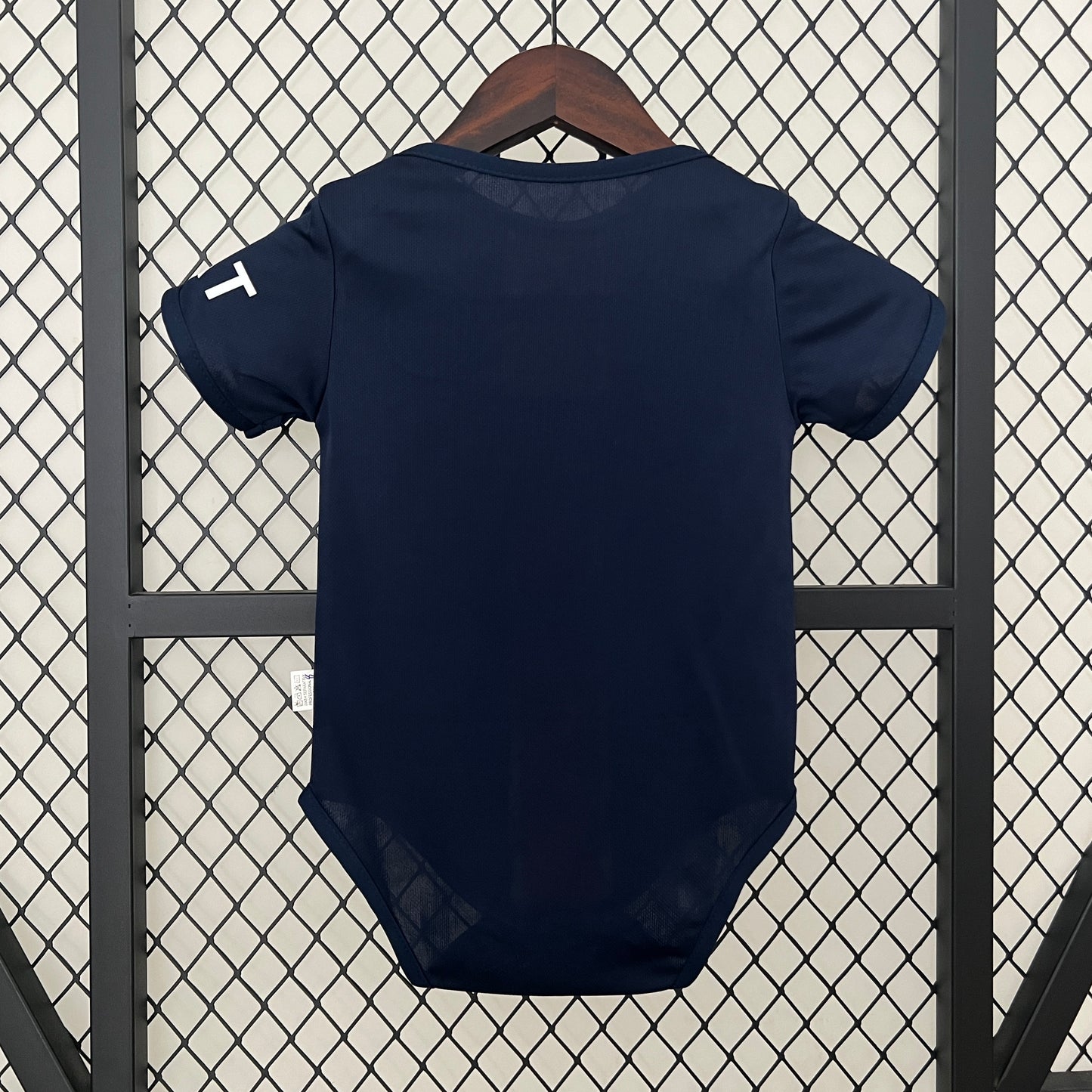 Body Bebê Infantil PSG Home 24/25  - Azul e Vermelho