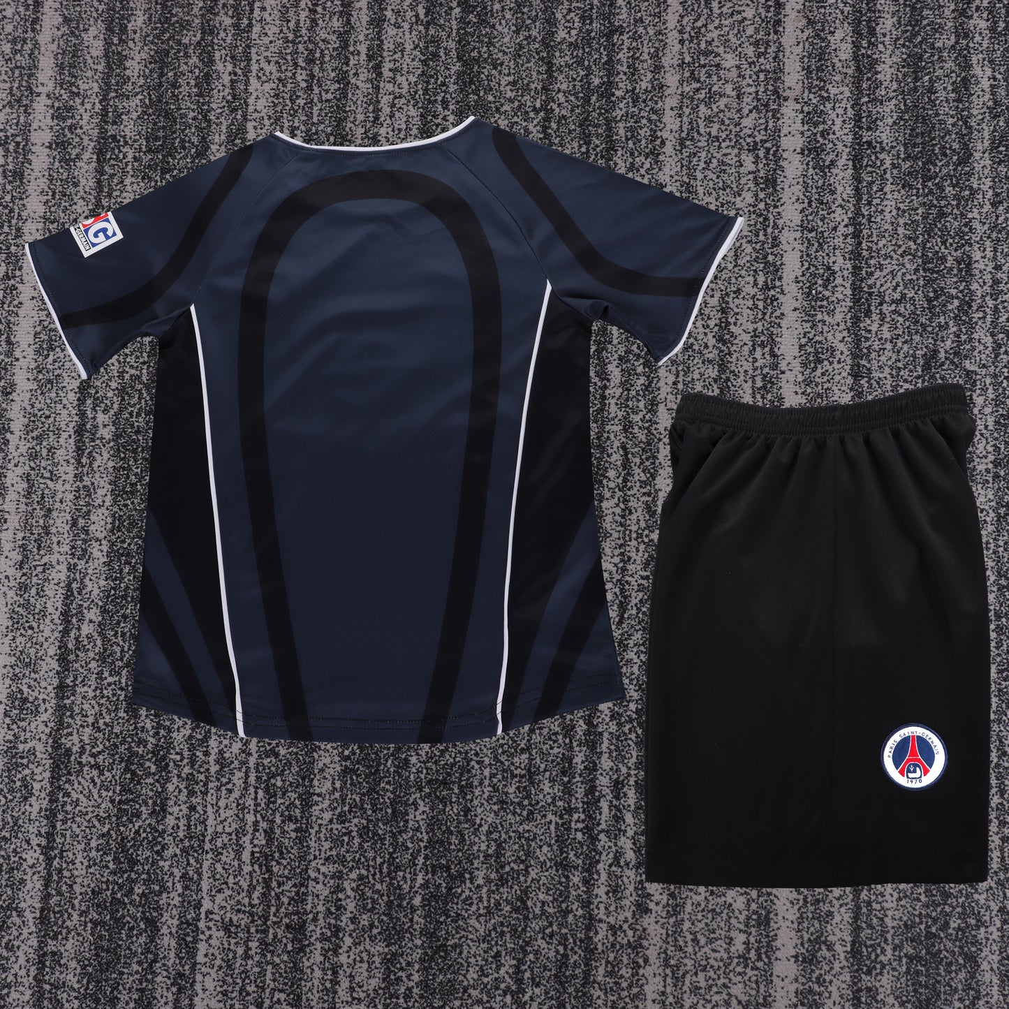Kit Infantil Psg Third Retrô 01/02 - Preto