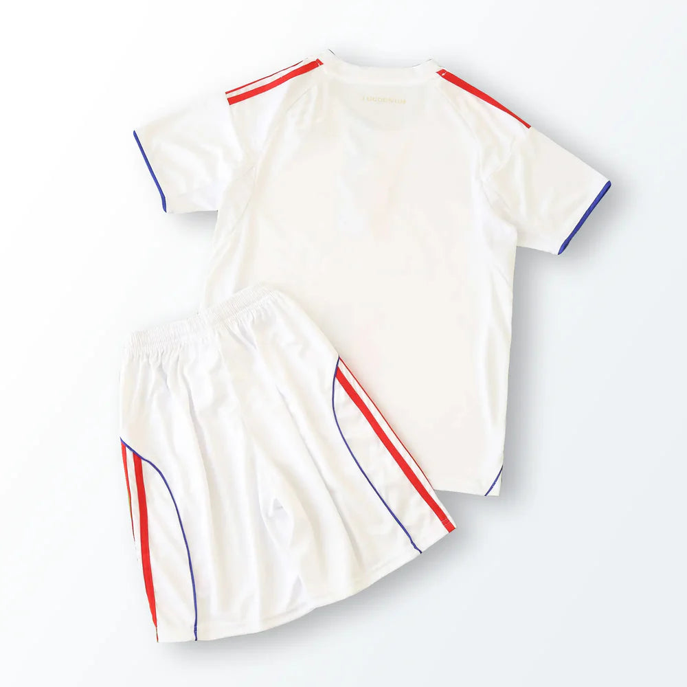 Kit Infantil Lyon Home 25/26 - Branco