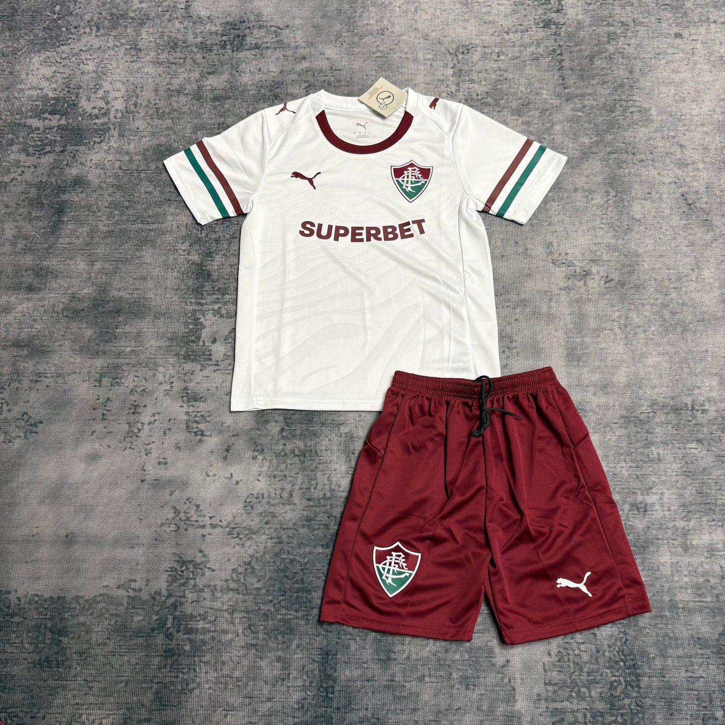 Kit Infantil Fluminense Away 26/27 - Branca
