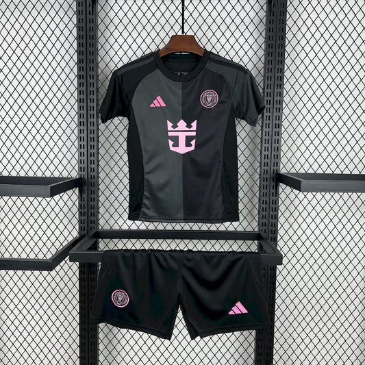 Kit Infantil Inter Miami Away 25/26 - Preto