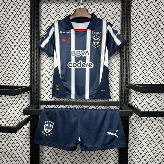 Kit Infantil Monterrey Home 24/25 . -Azul Escuro e Branco