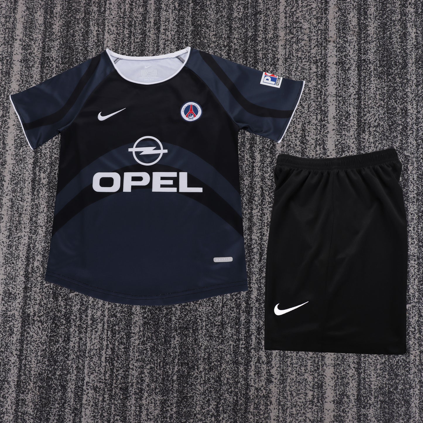 Kit Infantil Psg Third Retrô 01/02 - Preto