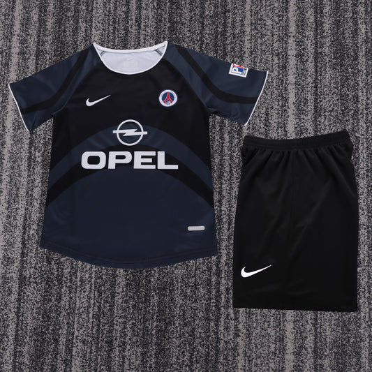 Kit Infantil Psg Third Retrô 01/02 - Preto