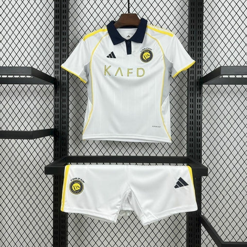 Kit Infantil Al Nassr Third 25/26 . - Branco