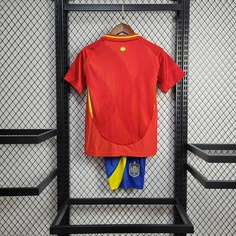 Kit Infantil Espanha Home 24/25 -Vermelho