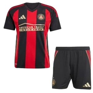 Kit Infantil Atlanta United Home 25/26 . - Preto e Vermelho
